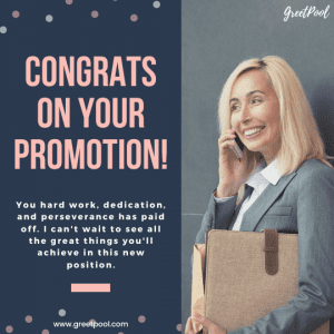 Best Congratulations On Your Promotion Messages