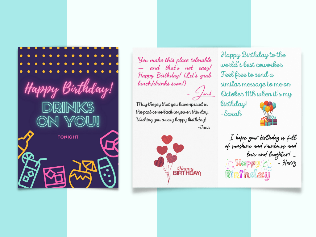 what to write in a birthday card to make them feel special