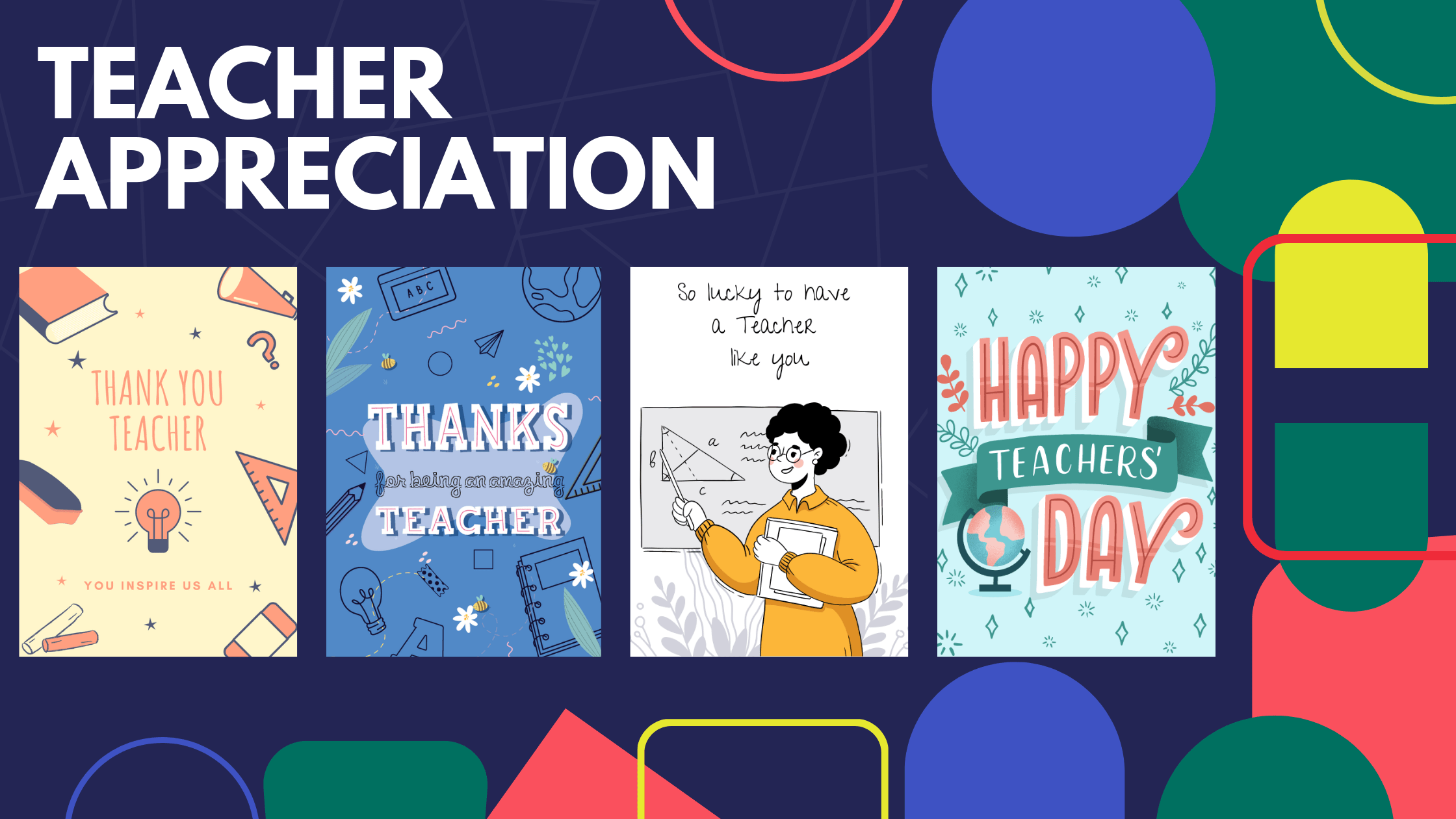 How To Celebrate Teacher Appreciation Week With ECards 