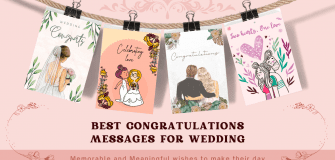 Banner image to show best Wedding Congratulations cards and messages for coworkers