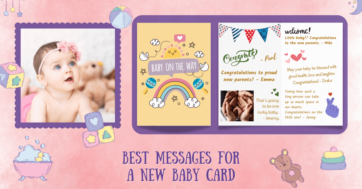 100+ New Baby Wishes: Memorable new baby card messages