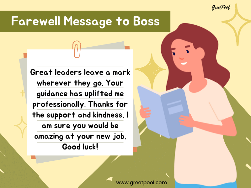 Appreciation Letter To Boss Leaving