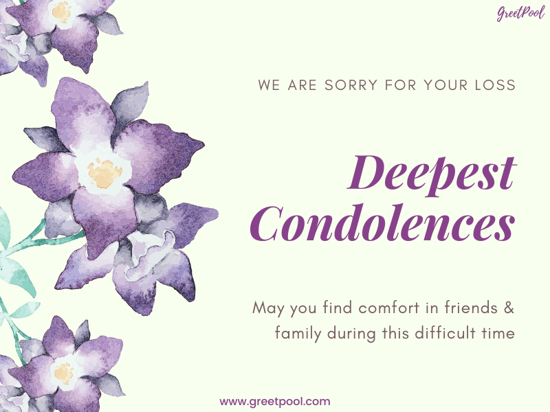 sympathy message, condolence messages