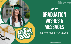 Collection of best wishes and messages to congratulate on graduation.
