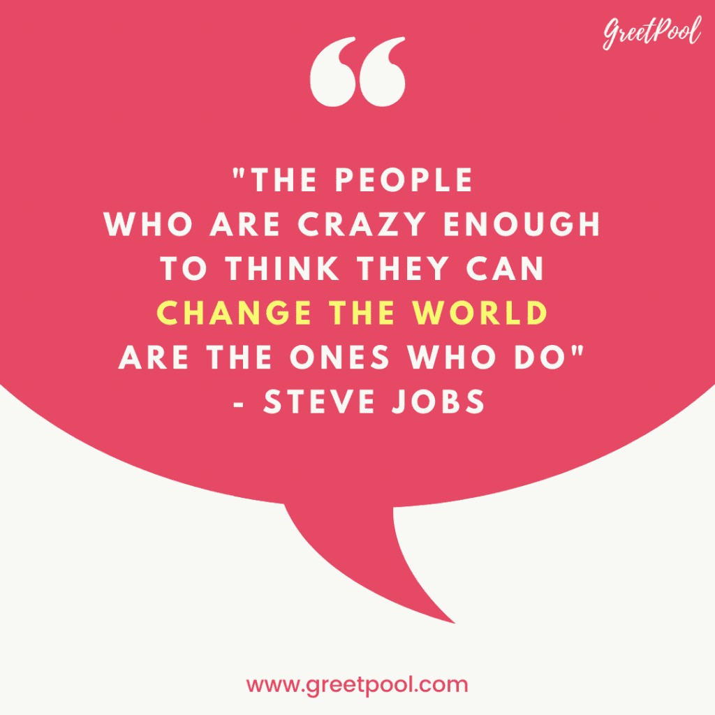 inspirational gratuation quote by steve jobs