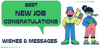 congratulations for new job wishes and messages banner