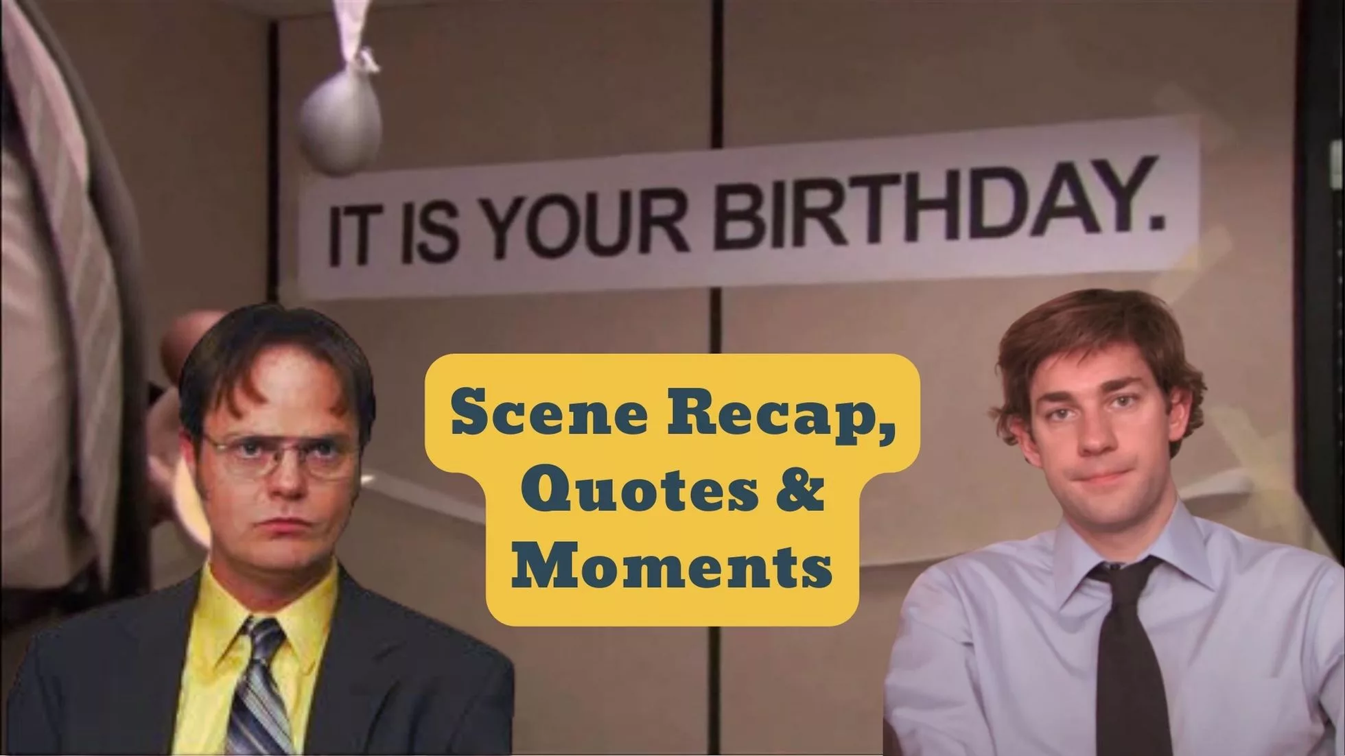 The Best Quotes and Moments from The Office's 'It is Your