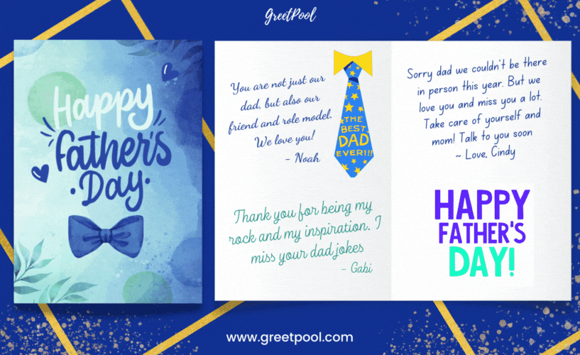 Fathers Day group ecard | GreetPool Group Ecards