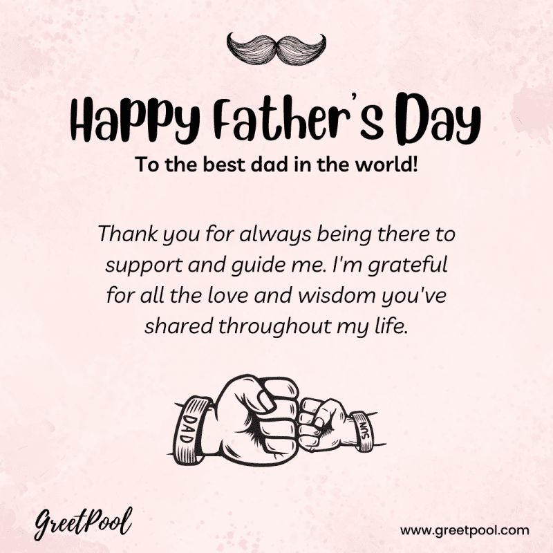 50+ Best Happy Father's Day Messages & Wishes for your Dad