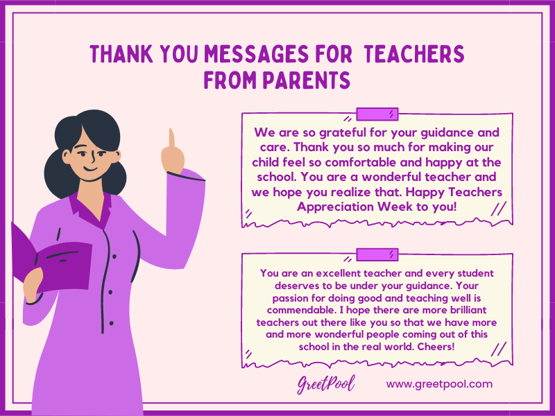 50 Best Thank You Teacher Messages Teacher Appreciation