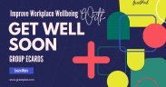 get well soon group ecards for employee wellbeing image
