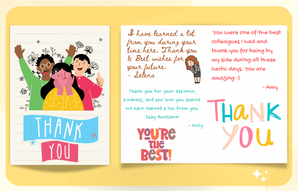 Thank you group ecards| GreetPool group greetings