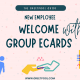 Welcoming new members with Welcome to the Team Group Cards