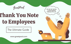 Thank You Note for Employees Blog Cover - Examples and Samples