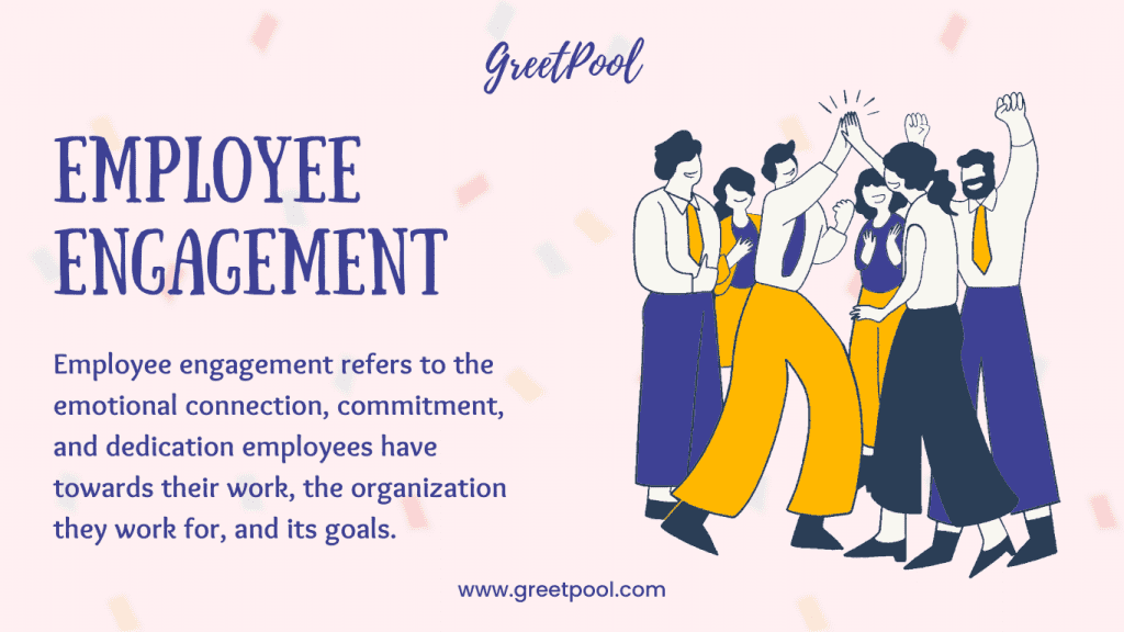What is Employee Engagement - meaning & definition | GreetPool Group Greeting Cards